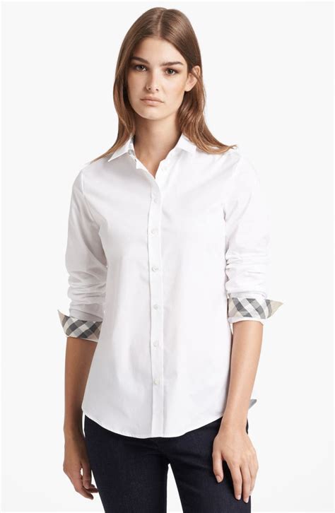 burberry womens shirts|Burberry women's shirt nordstrom.